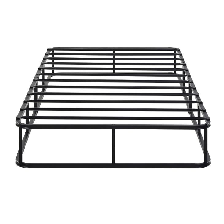Perrin Gray And White Twin Mattress Foundation
