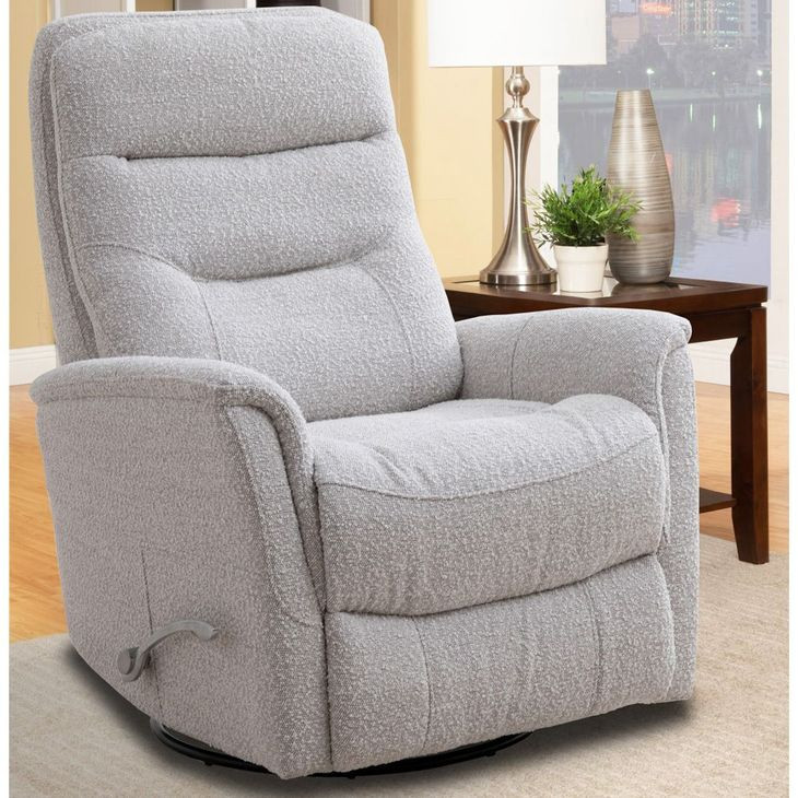 Gemini Bloke Cotton Swivel Glider Recliner