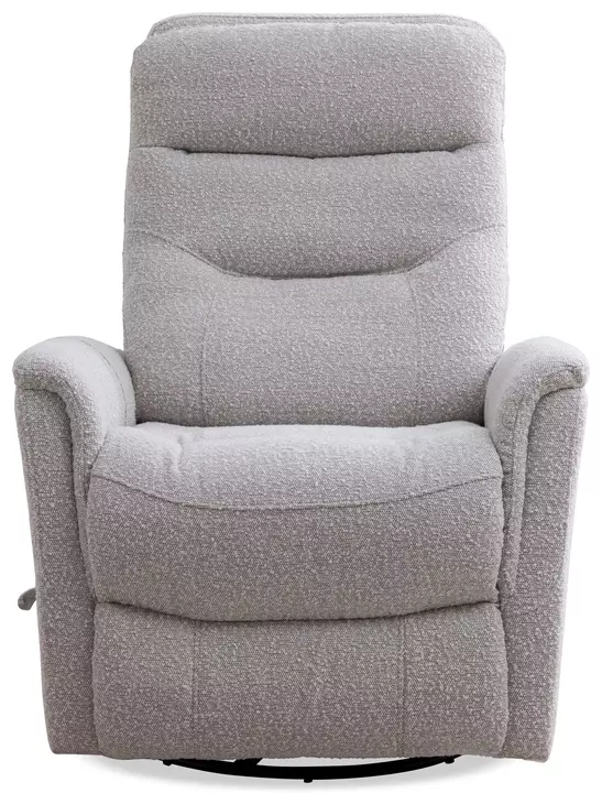 Gemini Bloke Cotton Swivel Glider Recliner