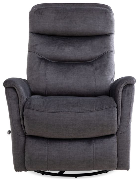 Gemini Capri Charcoal Swivel Glider Recliner