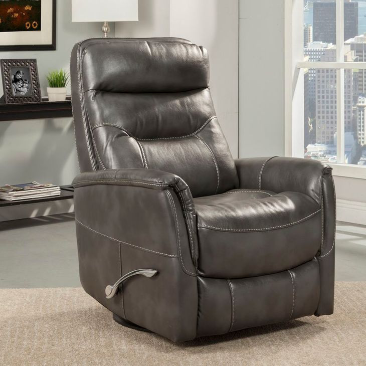 Gemini Flint Performance Fabric Swivel Glider Recliner