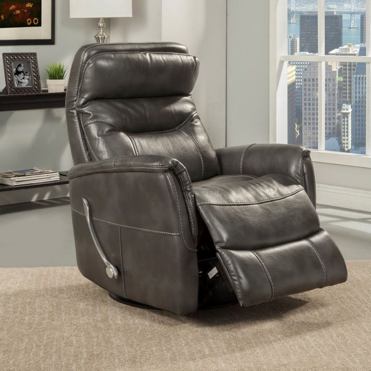 Gemini Flint Performance Fabric Swivel Glider Recliner