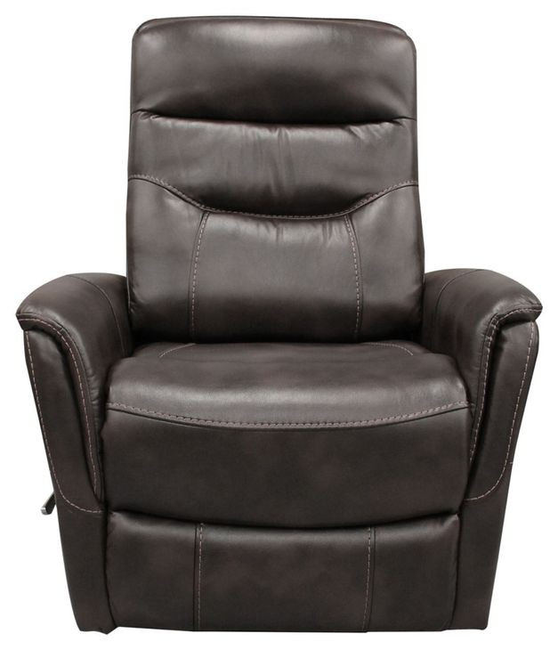 Gemini Truffle Performance Fabric Swivel Glider Recliner