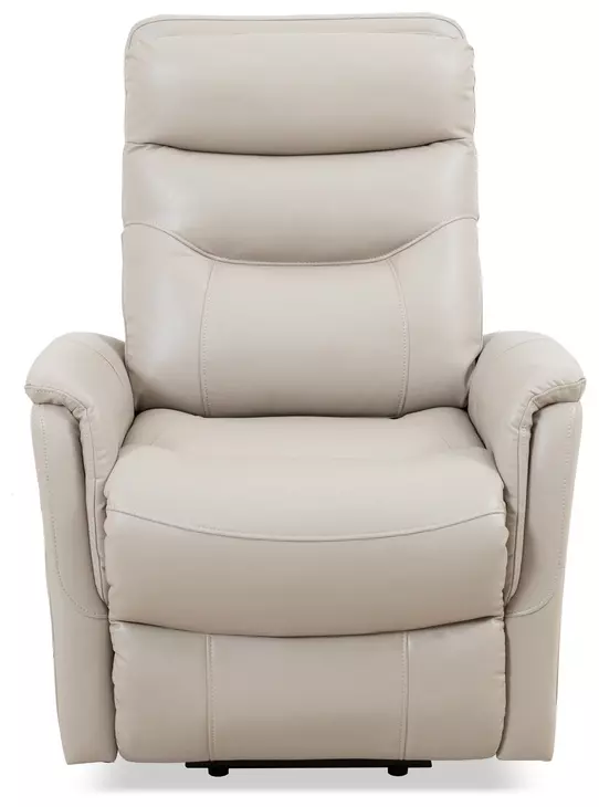 Gemini Softy Ivory Lift Power Recliner with Articulating Headrest
