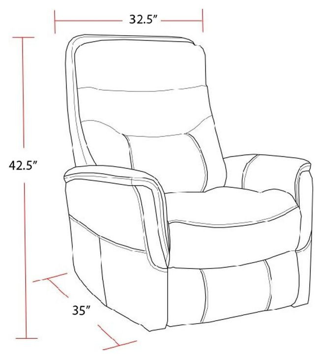 Gemini Truffle Lift Power Recliner From Home Gallery Stores | Home
