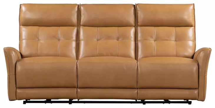 Gershwin Lucca Butterscotch 87" Power Reclining Sofa with Zero Gravity