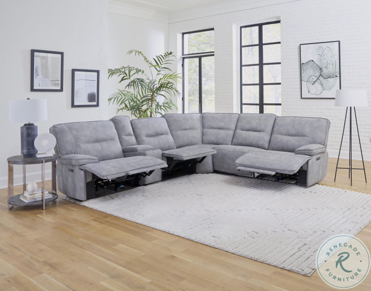 Gladiator Sky Modular Power Reclining Sectional
