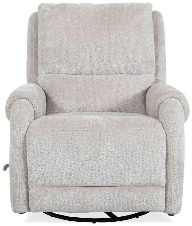Gentry Ecru Mist Swivel Glider Recliner