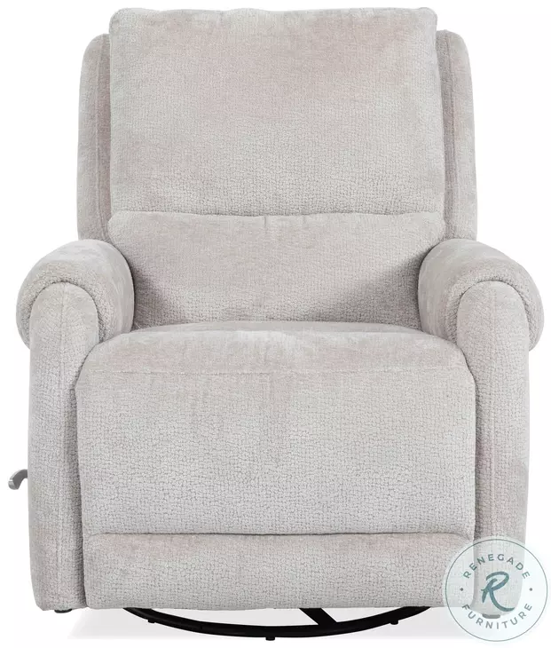 Greystone Ecru Mist Swivel Glider Recliner
