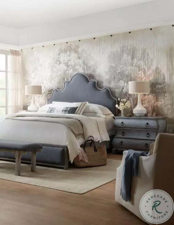 Beaumont Blue Bachelors Chest