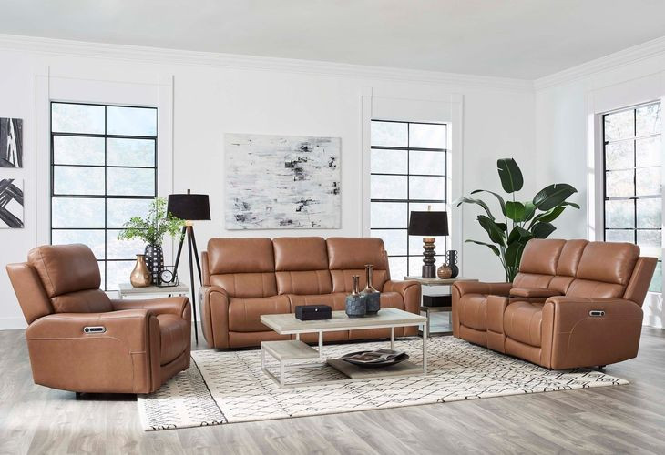 Boa Apple Cider Zero Gravity Power Reclining with LED and USB Charging Living Room Set