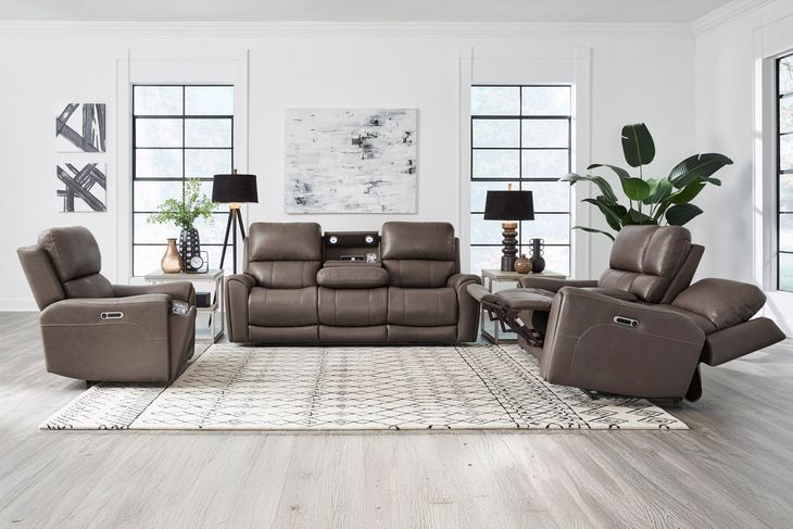 Hancock Bette Hazel 76" Zero Gravity Power Reclining Loveseat with USB Charging and LED
