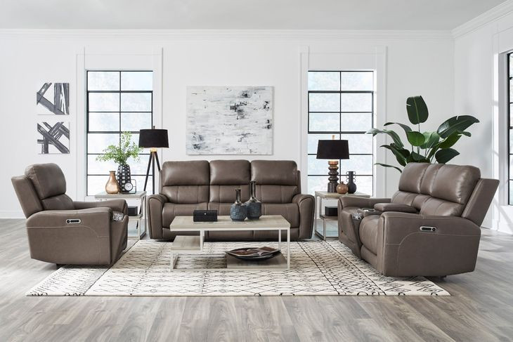 Hancock Bette Hazel Zero Gravity Power Reclining with LED and USB Charging Living Room Set