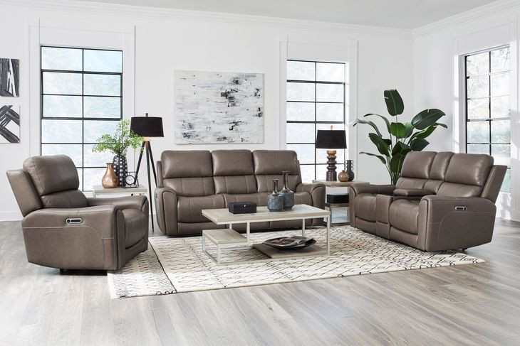 Hancock Bette Hazel Zero Gravity Power Reclining with LED and USB Charging Living Room Set