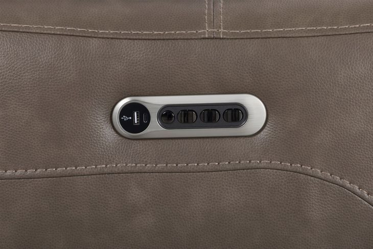 Hancock Bette Hazel 88" Zero Gravity Power Reclining Sofa with LED and USB Charging