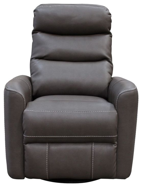 Hercules Haze Swivel Glider Recliner with Articulating Headrest