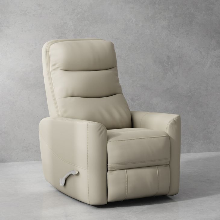 Hercules Oyster Swivel Glider Recliner with Articulating Headrest