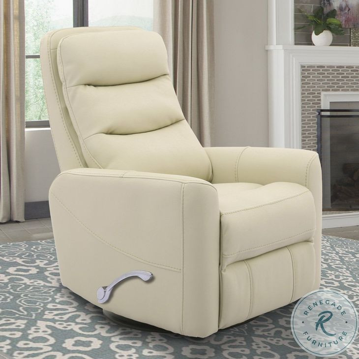 Hercules Oyster Swivel Glider Recliner with Articulating Headrest