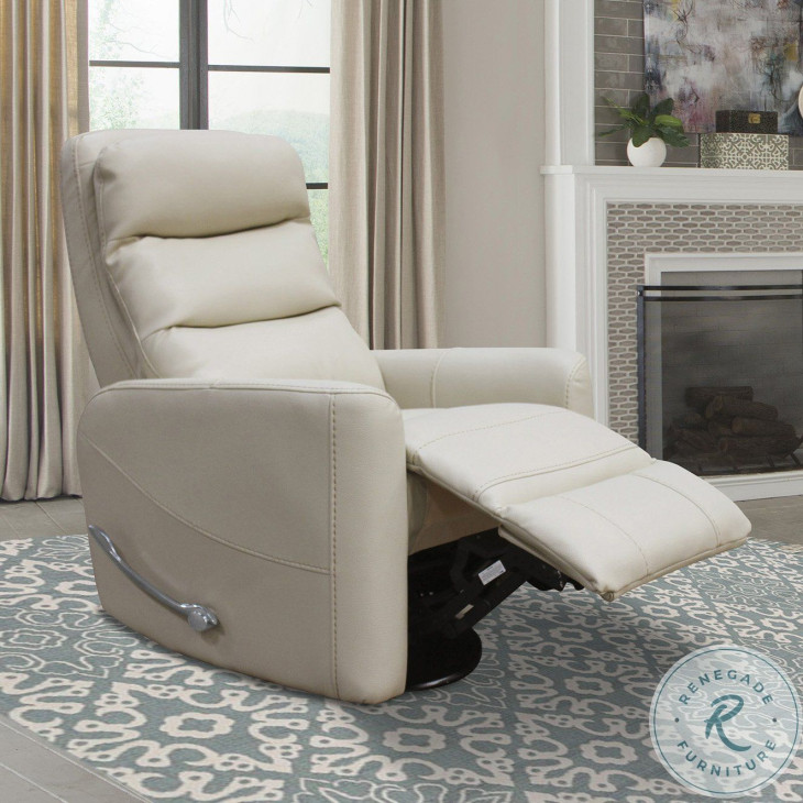 Hercules Oyster Swivel Glider Recliner with Articulating Headrest