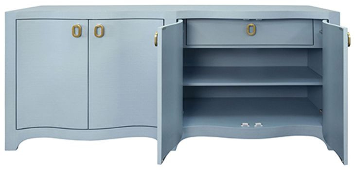Miffy Light Blue 4 Door Buffet