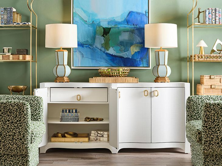 Miffy Textured White 4 Door Buffet