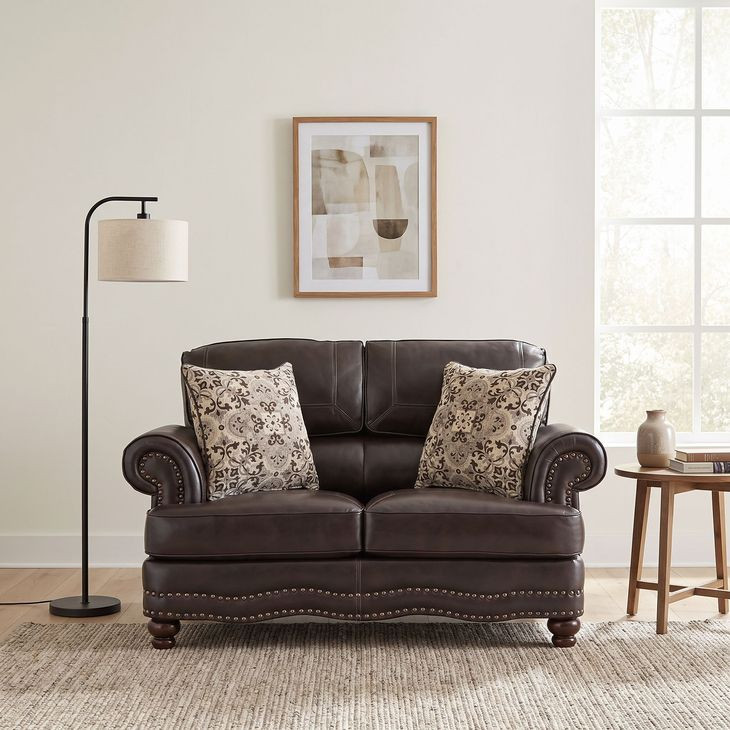 Milford Brown Loveseat