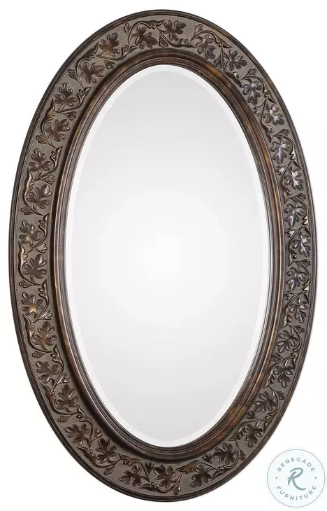 W00430 Bronze With Antique Gold Undertones Mirror