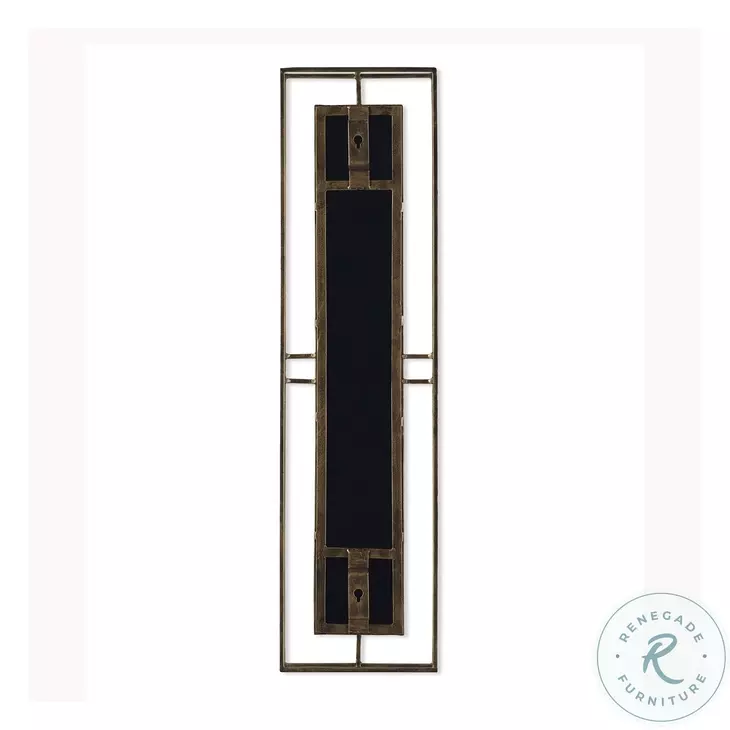 Faris Antique Gold Mirror Set of 2