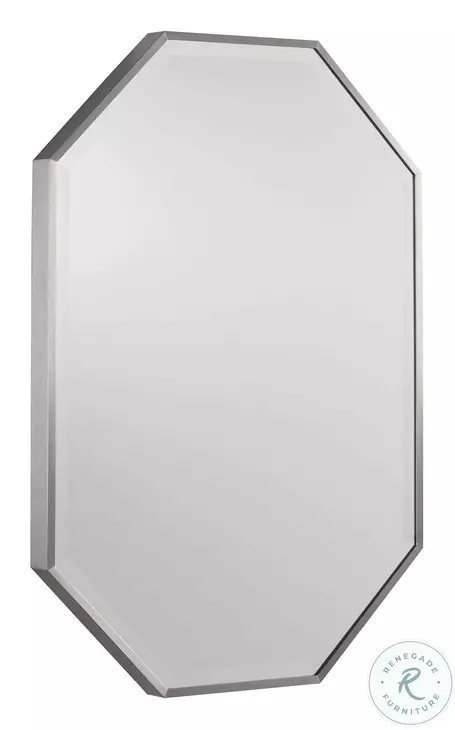 Stuartson Brushed Nickel Mirror