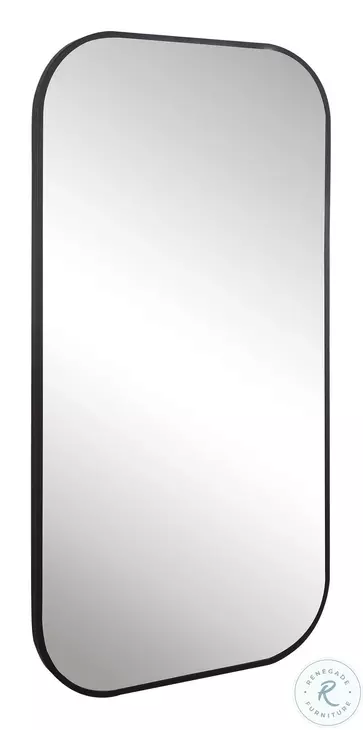 Taft Matte Black Mirror