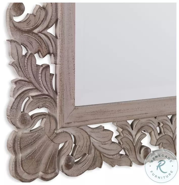 W00489 Specialty Natural Mirror