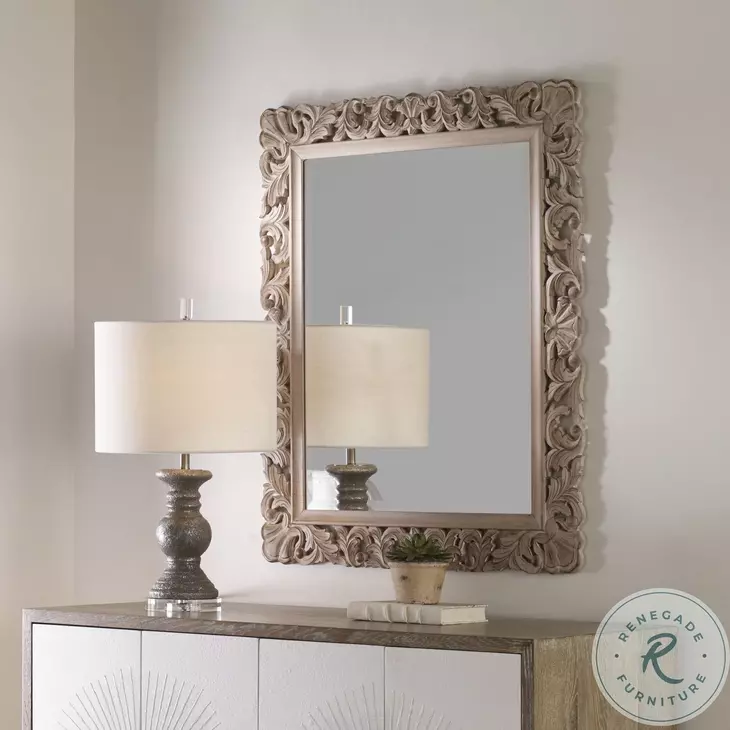 W00489 Specialty Natural Mirror