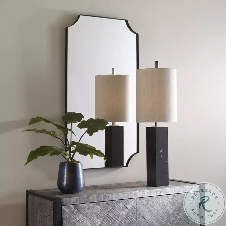 Hendrix Satin Black Mirror