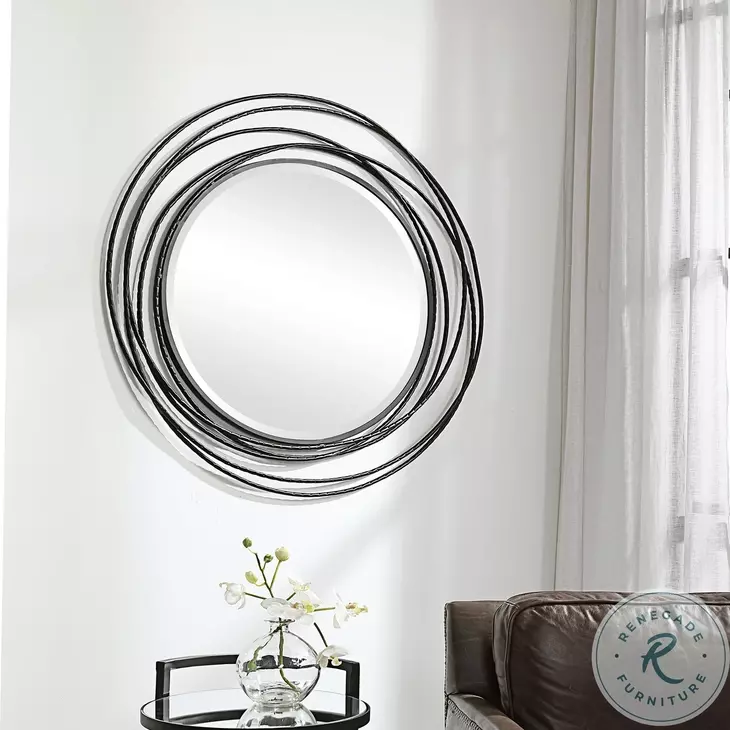 Twist Satin Black Mirror