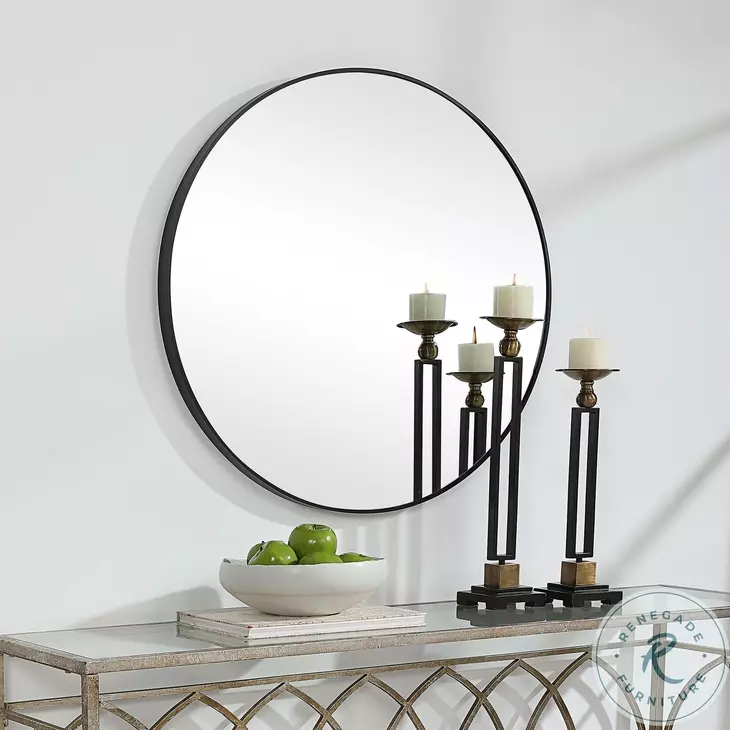 W00505 Satin Black Mirror