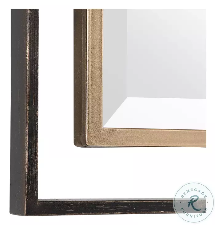 Arlington Gold and Bronze Mirror