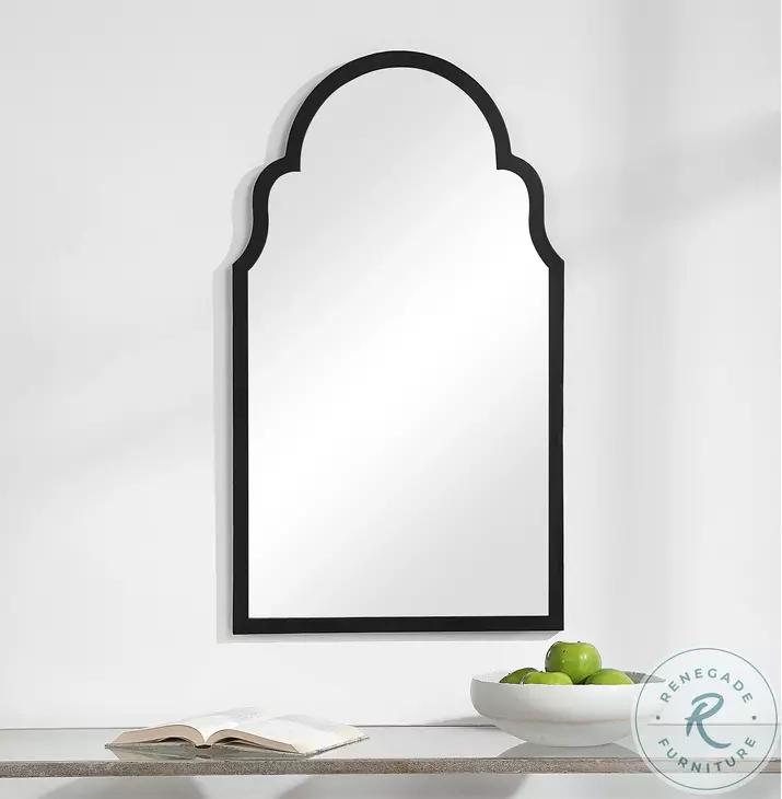W-00494 Satin Black Mirror