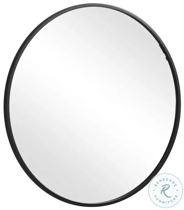 W00508 Matte Black Mirror