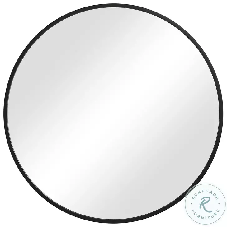 W00508 Matte Black Mirror