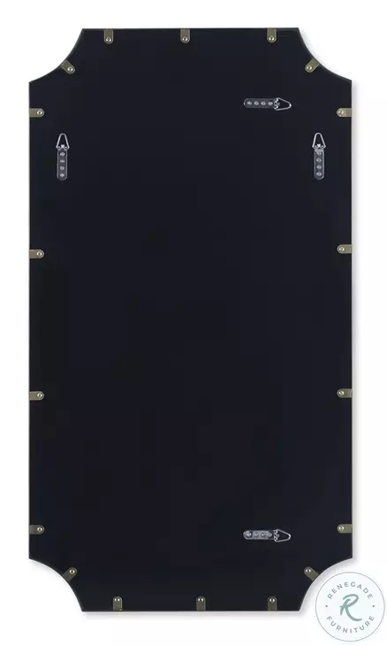 Lennox Brushed Brass Mirror