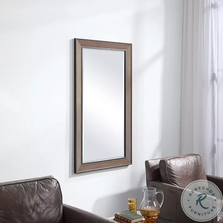 Beatrix Antique Gold Mirror