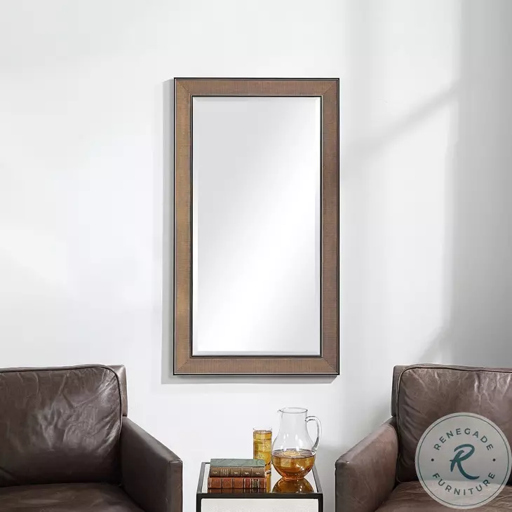 Beatrix Antique Gold Mirror