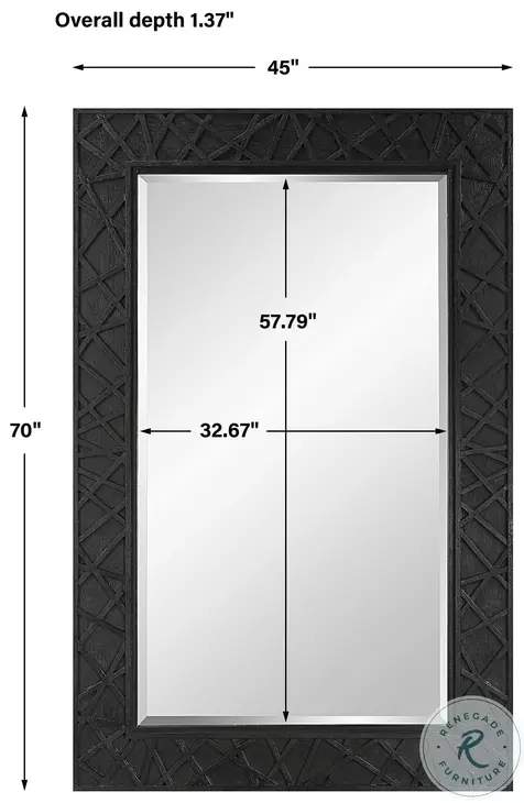 Everest Satin Black Mirror