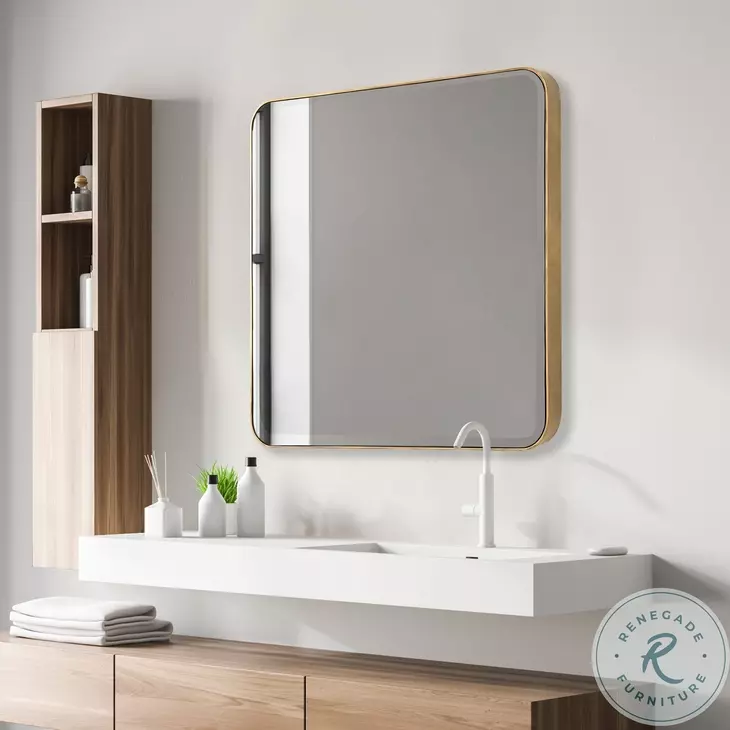 Orville Antique Gold Mirror