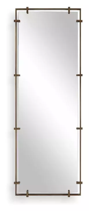 Kingsley Dark Bronze Rectangular Wall Mirror