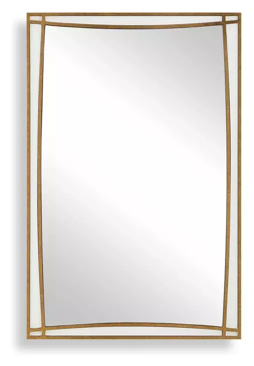 Riverton Antique Gold Rectangular Wall Mirror