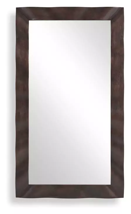 Fairmont Dark Walnut Rectangular Wall Mirror