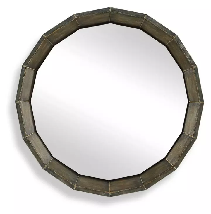 Arlington Bronze Round Wall Mirror