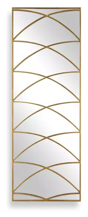 Belmont Antique Gold Rectangular Wall Mirror