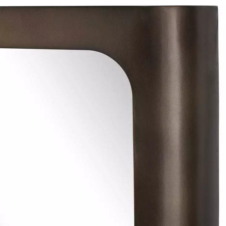 Kingsley Dark Golden Bronze Rectangular Wall Mirror